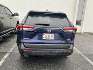 Damaged RAV4